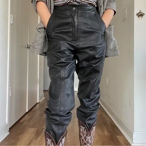 VINTAGE 90’s LEATHER PANTS SIZE 4